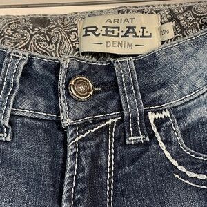 Ariat Women's Boot Cut Jeans - Dark Blue